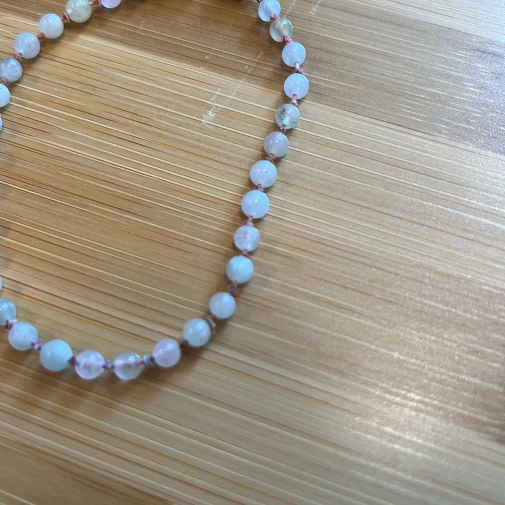 EUC Beatrice Valenzuela Morganite Bracelet 8” - Picture 6 of 7